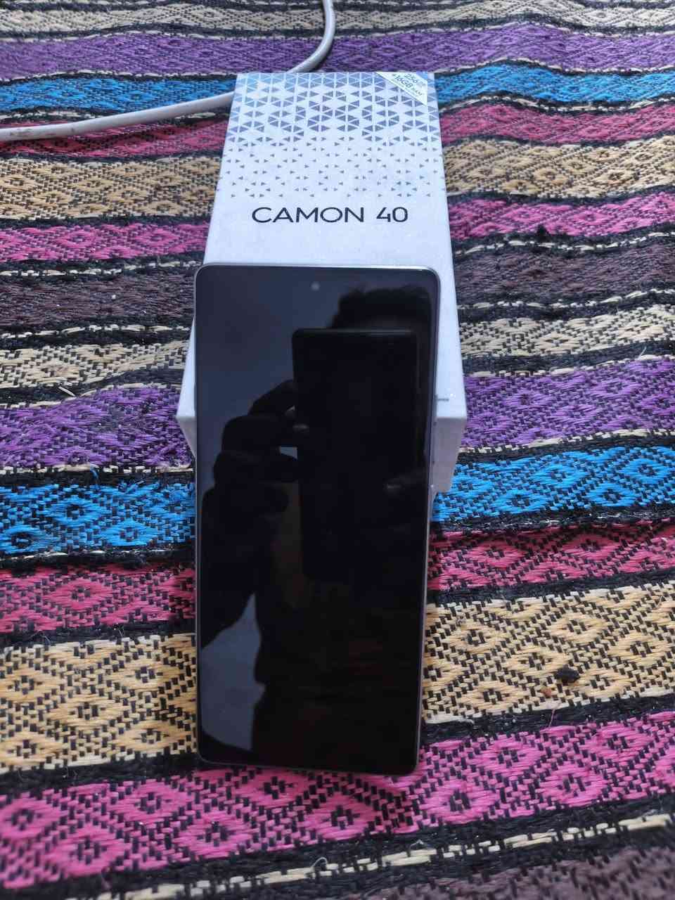 تكنو كامو40 نضافه ميه بل ميه جديد كل غراضه وياه كارتونه وشاحنه اصليه وكرت الضمان
ذاكره 256+GBE 8
بطاريه5100
العشوائي8 
نضافه فول كلشي ما مبدل بي سعر خاص
هاتف ***********
