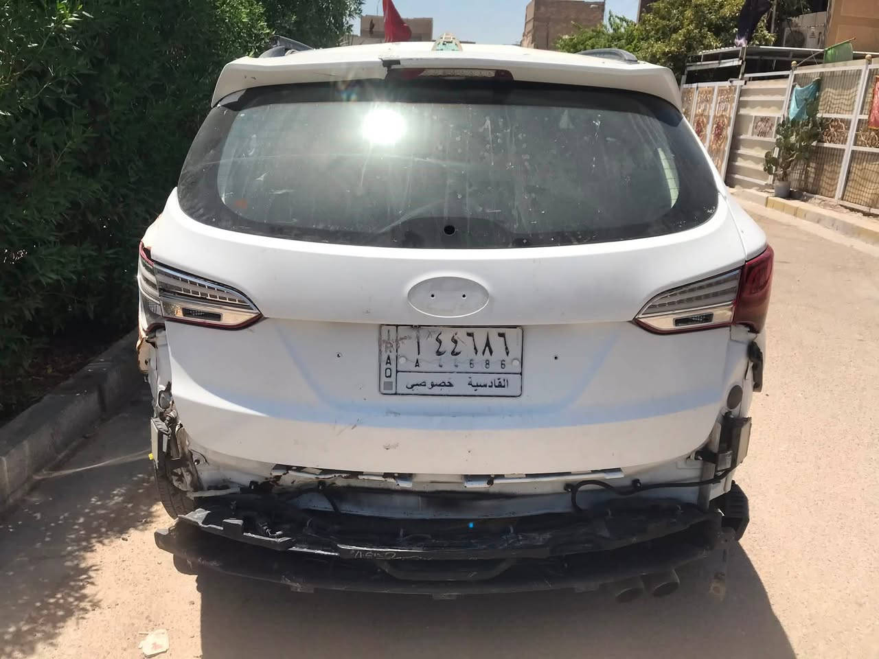 سلام عليكم
سنتافيا موديل ٢٠١٥ وارد امريكي كامل مواصفات لمتد محرك وكير مكفوله جي دي اي تيربو تبريد شغال ٤ قطع حتى بالتكم رقم قادسيه تحويل مباشر 
بيه حادث جاملغ خلفي بعده على حادثه البنراما مكسوره وشادله بلستك مقوى حادث امريكا چاملغ وباب . 
رايد مراوس وانطي فرق . مكاني بغداد / حي العامل 
***********
