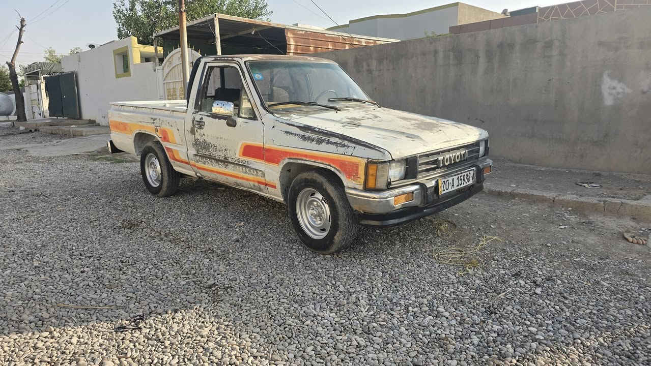 بيك اب • موديل ٨٨ • رقم ديالى
