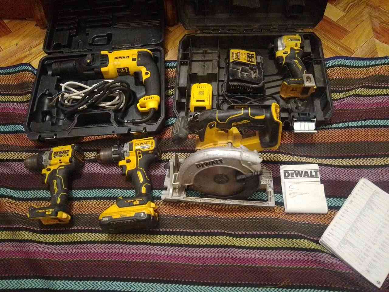 عدة ديوالت أصلية • دريل DCD791 • إمباكت DCF850
