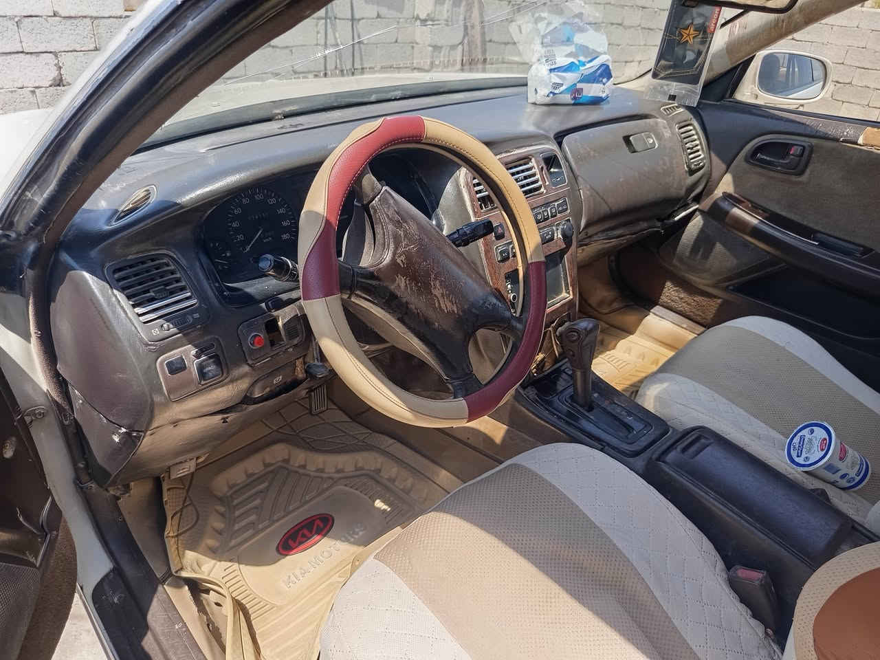 مارك نفخ مكينه ونجي رياضي 2000
كهربائيات شغاله
تبريد شغال
حداديه جاهزه عالاخير
تخم تاير جديد
مكفوله من الكص والنقل والعيب الشرعي مصبوغ جماليه 
للاستفسار الاتصال  ع رقم ***********
مكاني الشطره
السعر 55 وبيه مجال
