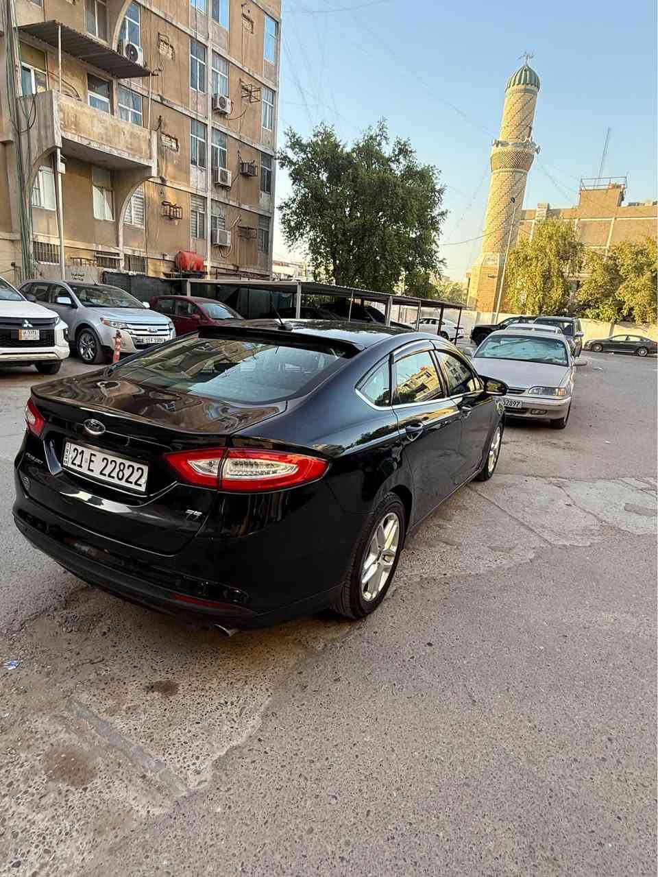 🚘 فورد فيوجن 2016 أمريكي
🔹 محرك 2500cc تنفس طبيعي (المرغوب)

🔹 السيارة حادثها جام لغ عكس السايق

🔹 تم رش نصف البونيد ونصف الباب

🔹 القطعة المبدلة الوحيدة هي الجام لغ عكس السايق والبنيد مغلف ppf حراري ابو اللمعة جاي ويه لون السيارة 

🔹 الإيربكات طاكات

🔹 مكملة مكينة وكير وتبريد وصدر

🔹 عظمة السيارة قوية وحلوة

المواصفات:

✅ تحكم بالستيرن

✅ كشنات كهربائية

✅ جامات أوتو

✅ حساسات تايرات

✅ تبريد مجمده

✅ تم تبديل الفريز حديثاً وضمانه بعده موجود

✅ السيارة دائماً عليها أدامة وصيانة مستمرة

✅ نصبتها حلوة بالشارع وما تحتاج أي مصروف

🔢 رقم سليمانية مميز: 22822
ماشية ٢٦٦ كيلو ليس ميل 

السعر 91 وبيهة مجال
تم تنزيل السعر بسبب الوعود الكاذبة 

📩 للتواصل خاص او على الواتس اب ***********

العنوان بغداد بغداد, العراق
