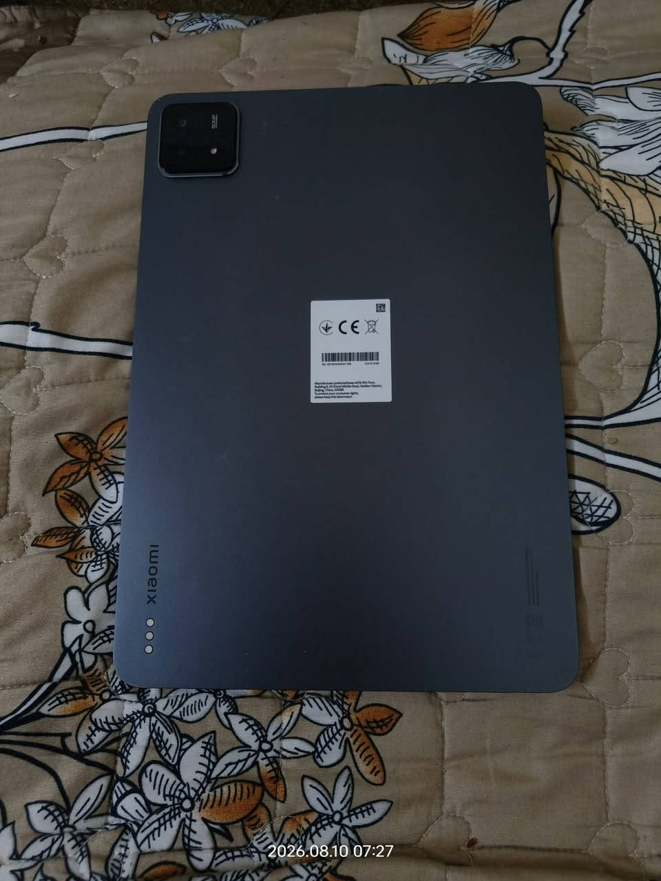 🔥 للبيع: الوحش العملاق Xiaomi Pad 6S Pro (بحالة ممتازة جداً) 🔥
جهاز فئة عليا (Flagship) يجمع بين الأداء الخارق للألعاب، وإنجاز الأعمال والمهام الدراسية، والتصفح بقمة السلاسة!
أبرز المواصفات والأداء:
المعالج: Snapdragon 8 Gen 2 – يقدم أعلى أداء للجرافيكس والألعاب الثقيلة والتصفح السريع جداً.
الذاكرة والتخزين: مساحة تخزين ضخمة 512 جيجابايت + رام 12 جيجابايت (+ 12 جيجابايت إضافية) لسلاسة مطلقة.
الشاشة: عملاقة بحجم 12.4 إنش بدقة 3K وتردد 144Hz لسلاسة فائقة وألوان مبهرة.
البطارية والشحن: بطارية ضخمة 10,000 mAh تدوم طويلاً + شحن خارق بقدرة 120W (يشحن الجهاز بالكامل في وقت قياسي).
الصوت: 6 سماعات خارجية بدعم Dolby Atmos لصوت سينمائي ونقي جداً.
الكاميرا: خلفية بدقة 50 ميجابكسل + أمامية 32 ميجابكسل ممتازة للمكالمات والاجتماعات بدقة عالية.
النظام: HyperOS الممتاز في تعدد المهام وتقسيم الشاشة.
التصميم: هيكل معدني بالكامل، أنيق وفخم.
تفاصيل الجهاز المعروض:
النظافة: نظيف جداً (بحالة ممتازة).
الملحقات: الكرتون الأصلي + الشاحن الأصلي (120W) + كفر حماية.
💰 السعر: 630,000 دينار عراقي - قابل للتفاوض
📍 الموقع: البصرة
📞 للتواصل: ***********
