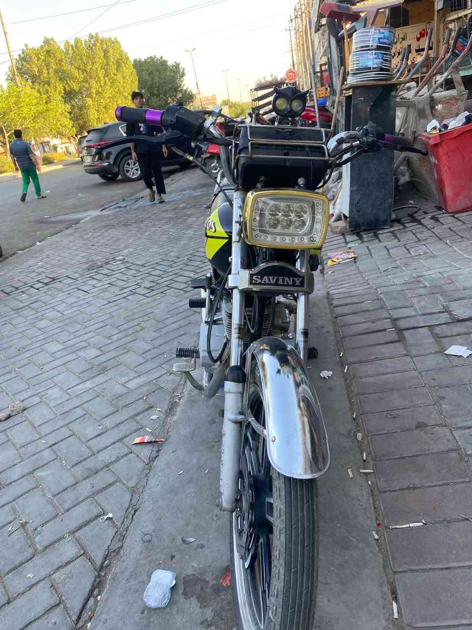 دراجه ايراني خمسه كير مديل عشرين الدرجه شوفت عينك خير من الله الدراجه معروضه ب400 وبيه مجال ***********
