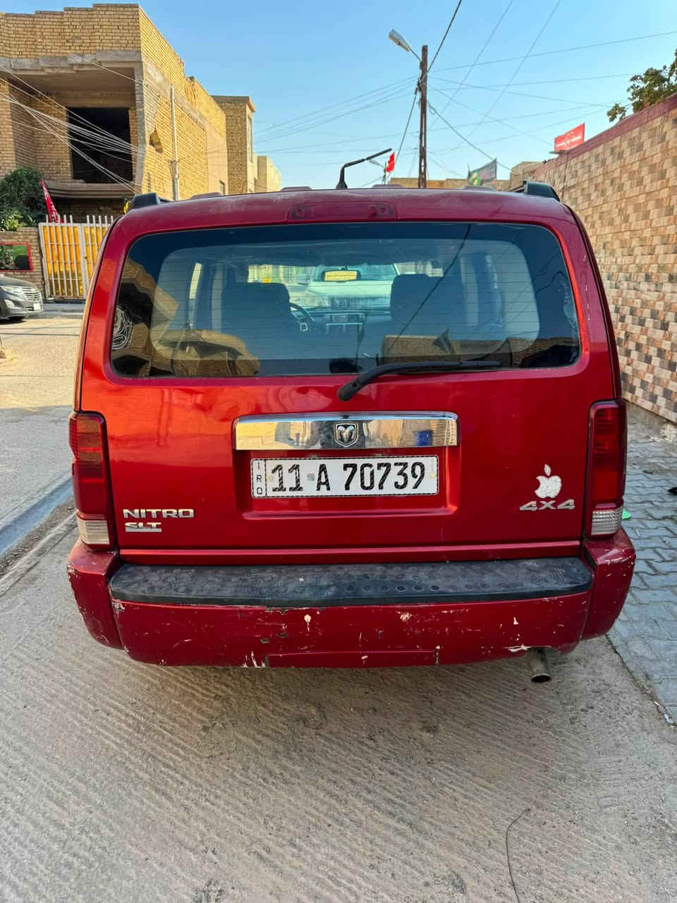 دوج نترو SXT 2007
محرك 3.7
السيارة بأسمي 
حادثها باب الصدر وبنيد ومصبوغة حزام قبل لا اخذها 
كفالة لغد وشاصي ودواخل 
تبريدها عطلان فقط كومبريسر يحتاجله 

مكان السيارة الكوت 
السعر ٦٠ $

للاستفسار 
***********
