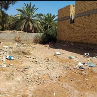 يتوفر لدينا قطعه ارض زراعي   نهايه الحي المدني الثاني  قطعه بمساحة ١٥٠...