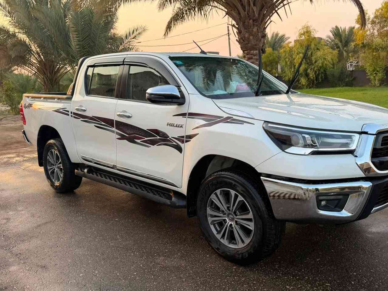 السلام عليكم مكلف بالنشر
‏Toyota هايلوكس
‏موديل 2022 سعودي
4 سلندر
‏المواصفات فول
‏لونها أبيض
‏رقم بابل بأسمي
تبريد قطعتين
مقاعد السائق والصدر تدفئة تبريد 
مكانها بابل القاسم

***********
