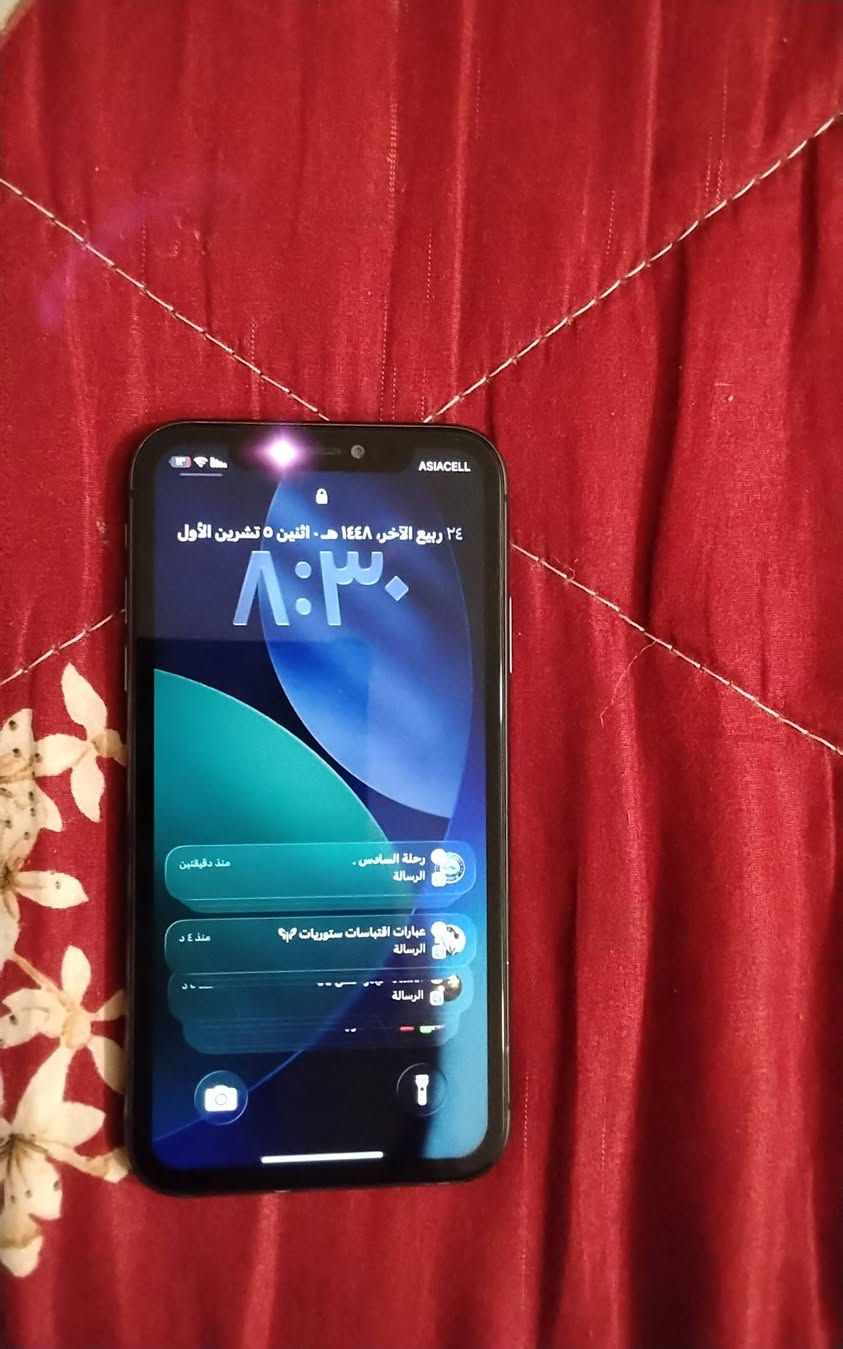 ذاكرة ١٢٨ • بطارية ٧٦% • بصمة وجه