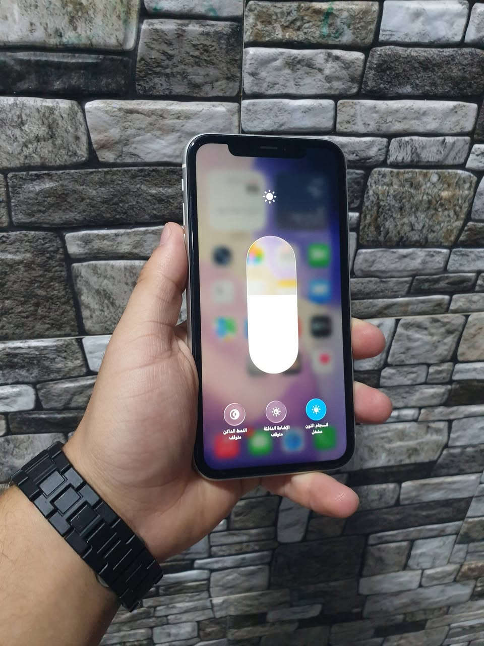 السلام عليكم
IPhone 11 

نضيف جدااا شوفت عينك شخط مابي 

ذاكره 128 

مستبدل فقط شاشه ارقه نوعيه بالسوك وانطيك بيها ضمان 3 خيارات 
فيس ايدي شغال 
والباقي مكفول من كلشي 

سعره ( 250 ) وبي مجال .. مكاني حله 

رقمي ***********
