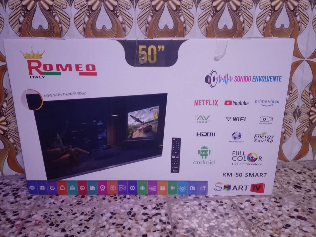 شاشه حجم خمسين بوصه نوع روميو للبيع مكان مشراك سعر متين وبيه مجال قليل مستعجل ع بيعته صارلي شهرين من خذيته تواصل ***********

