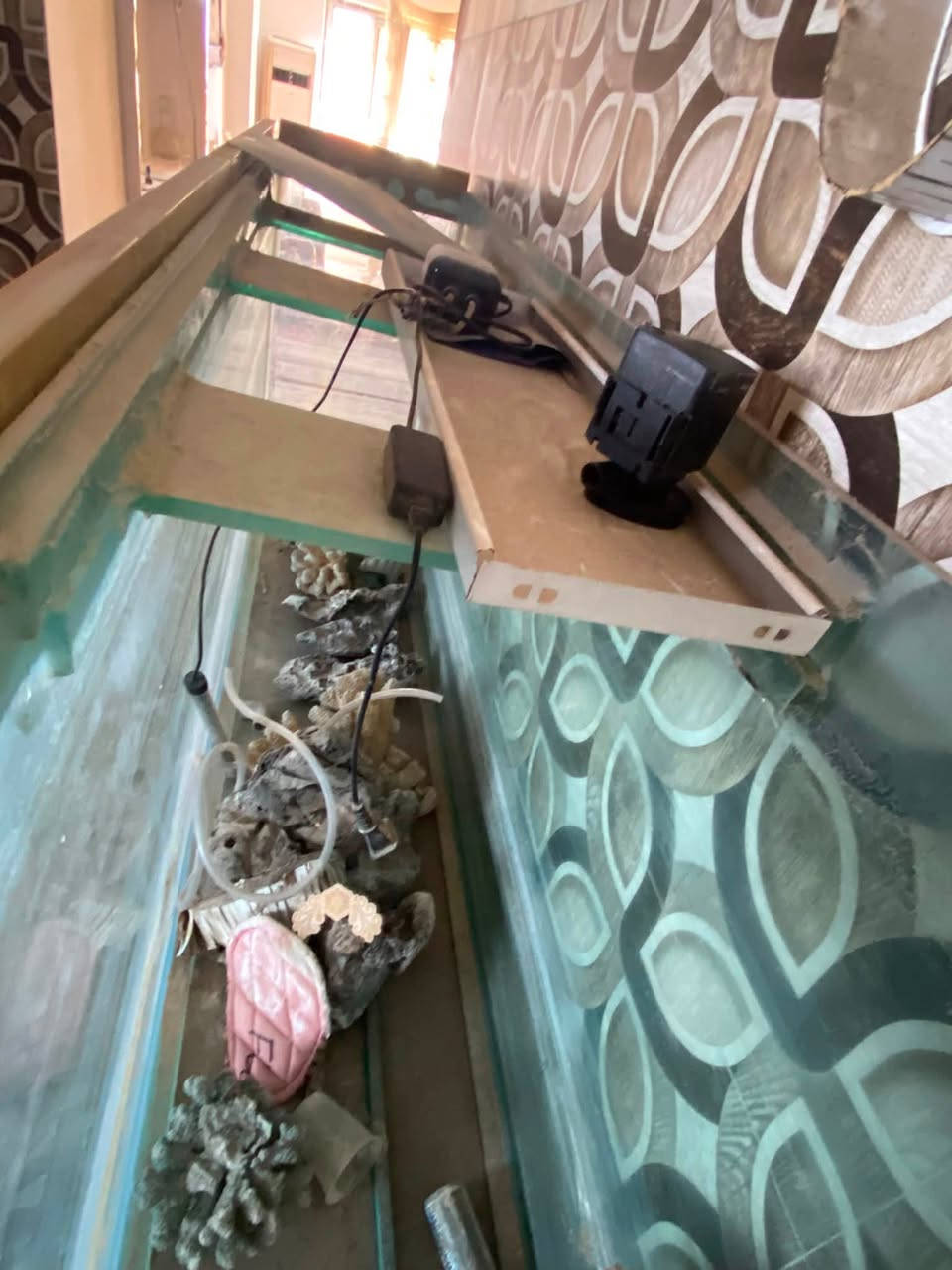 حوض للأسماك كبير 
180x77x39 cm
100 الف دينار
رقم الموبايل
***********
قرب باب بغداد
