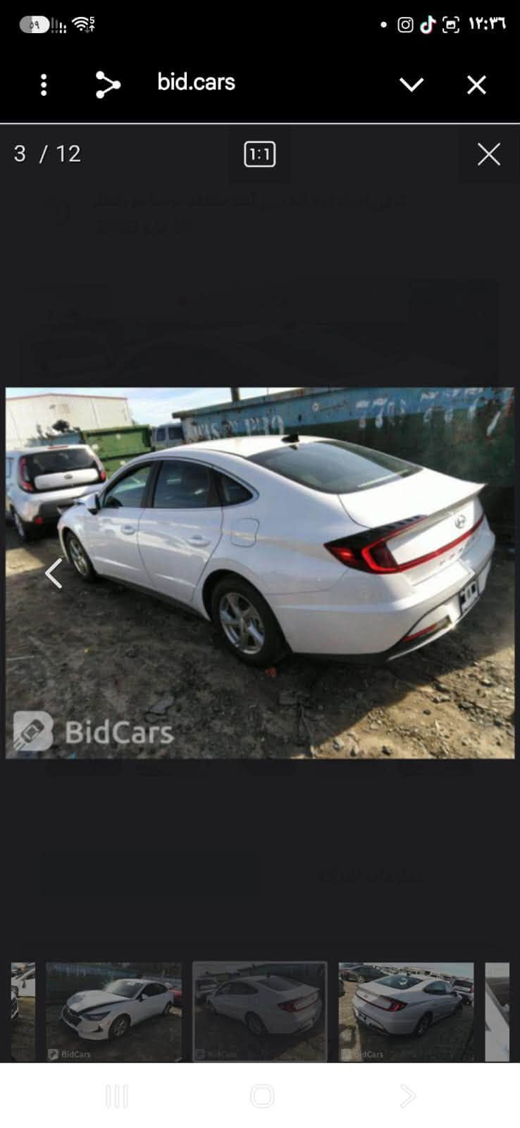 سونتا 22 • بصرة • ضرر قطعتين