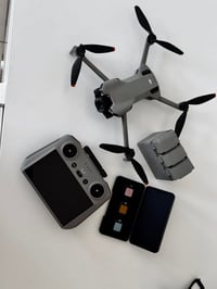 Dji mini 5 pro combo  درون نضيفه ما طايرة هواي كامل ملحقاته وياها درون...