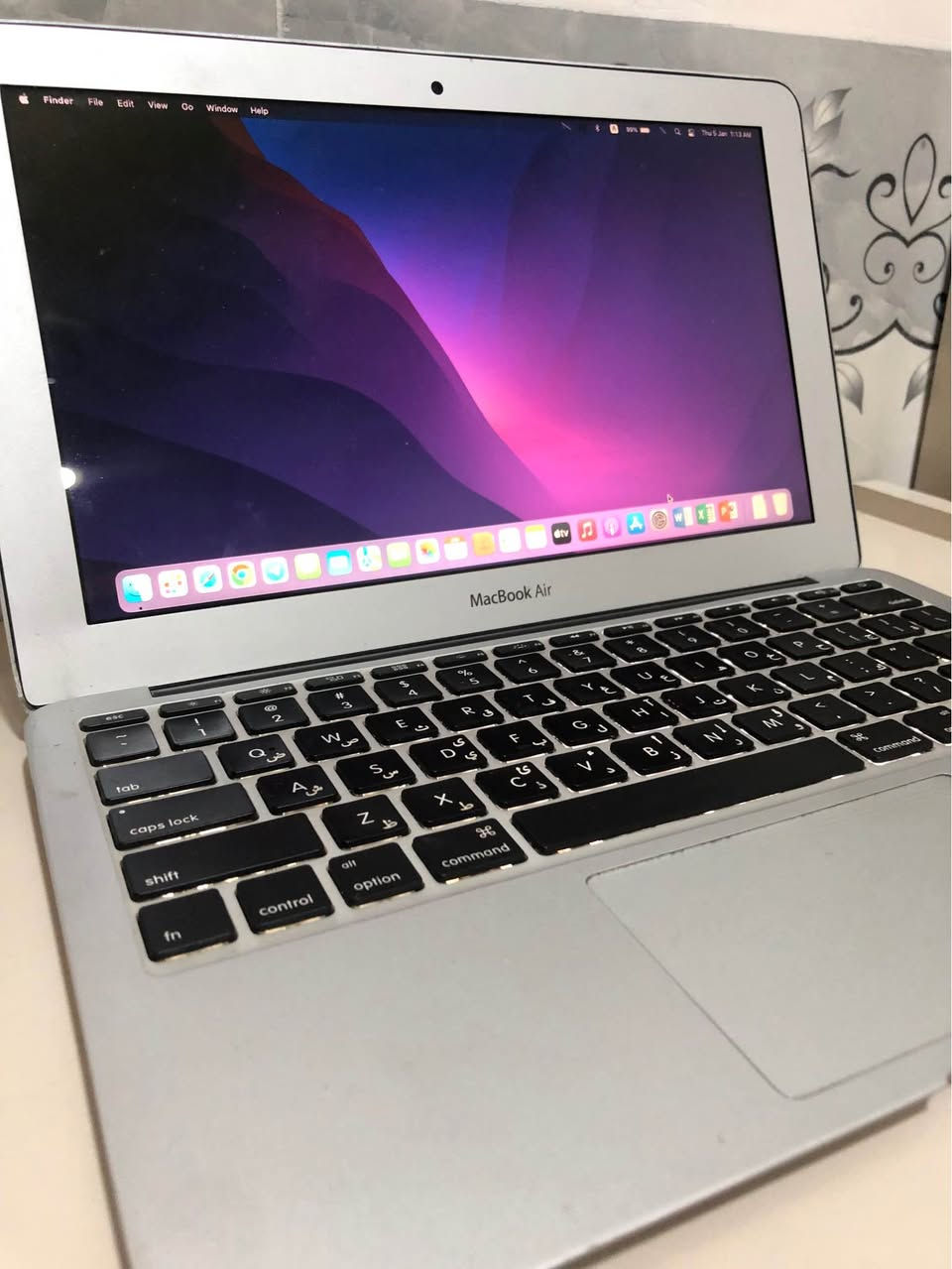 ماكبوك اير • كوراي٥ • ١٢٨ssd nvme
