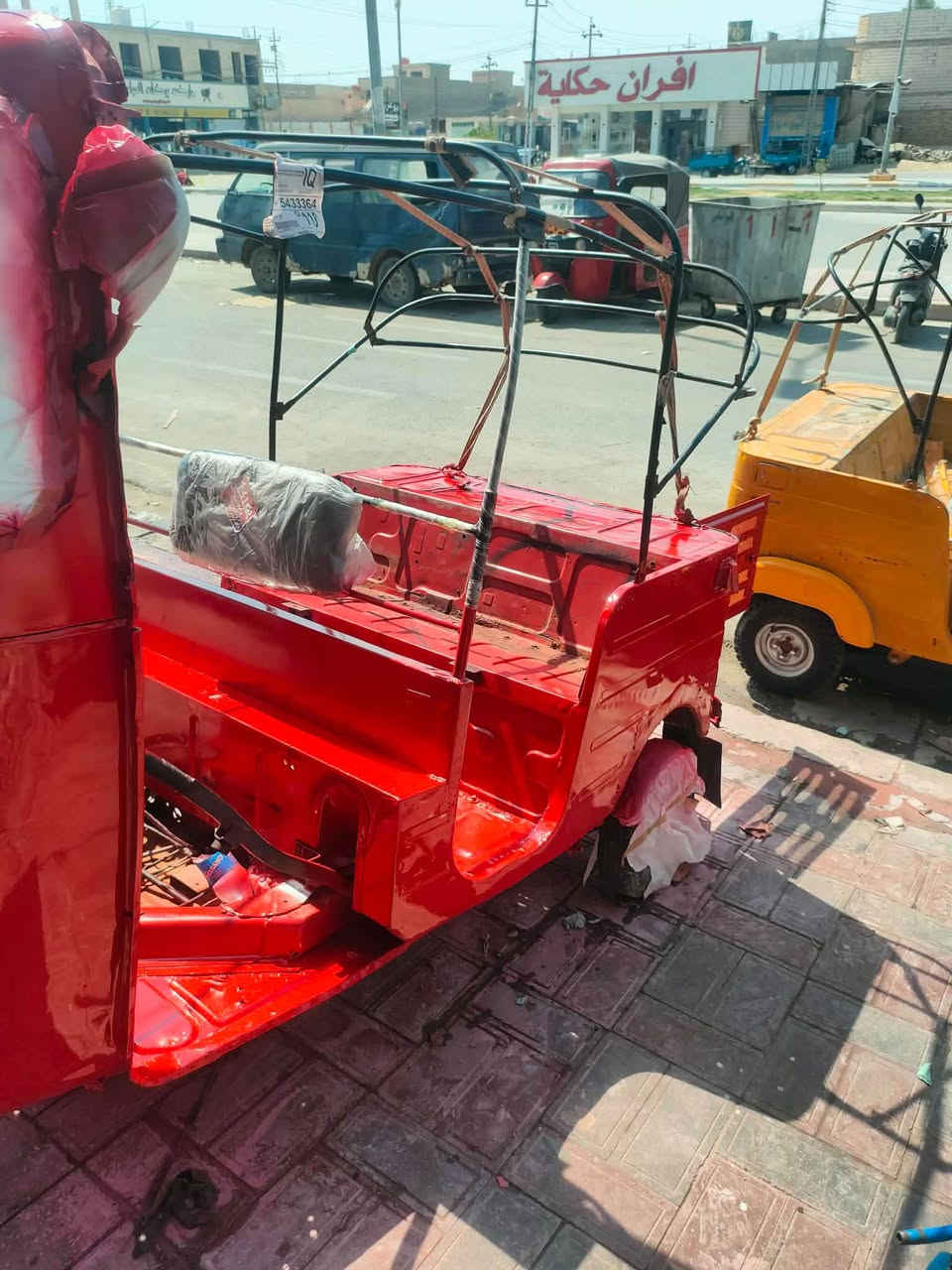🚗🔥 صبغ سيارات وتكاتك بأفضل جودة وسعر 🔥🛺
🎨 الصبغ الجزئي: السعر حسب المعاينة

شغل نظيف ومرتب ✨
نهتم بالتفاصيل ونحرص على أفضل نتيجة لسيارتك أو تك تكك ❤️

📩 للاستفسار راسلونا على الخاص*********** عنوان كربلاء حي العامل شارع بورصه مقابيل افران حكايه 
صبغتك علينا… والنتيجة تحچي عن شغلنا
