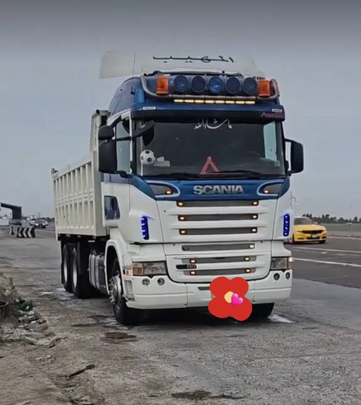 سلام عليكم للبيع سكانيا سحال دبل تاير باج شاصي ابلاد مكفول محرك 500 كير كوبره سنويه قلاب رقم بغداد تحويل الاتصال *********** ....***********
