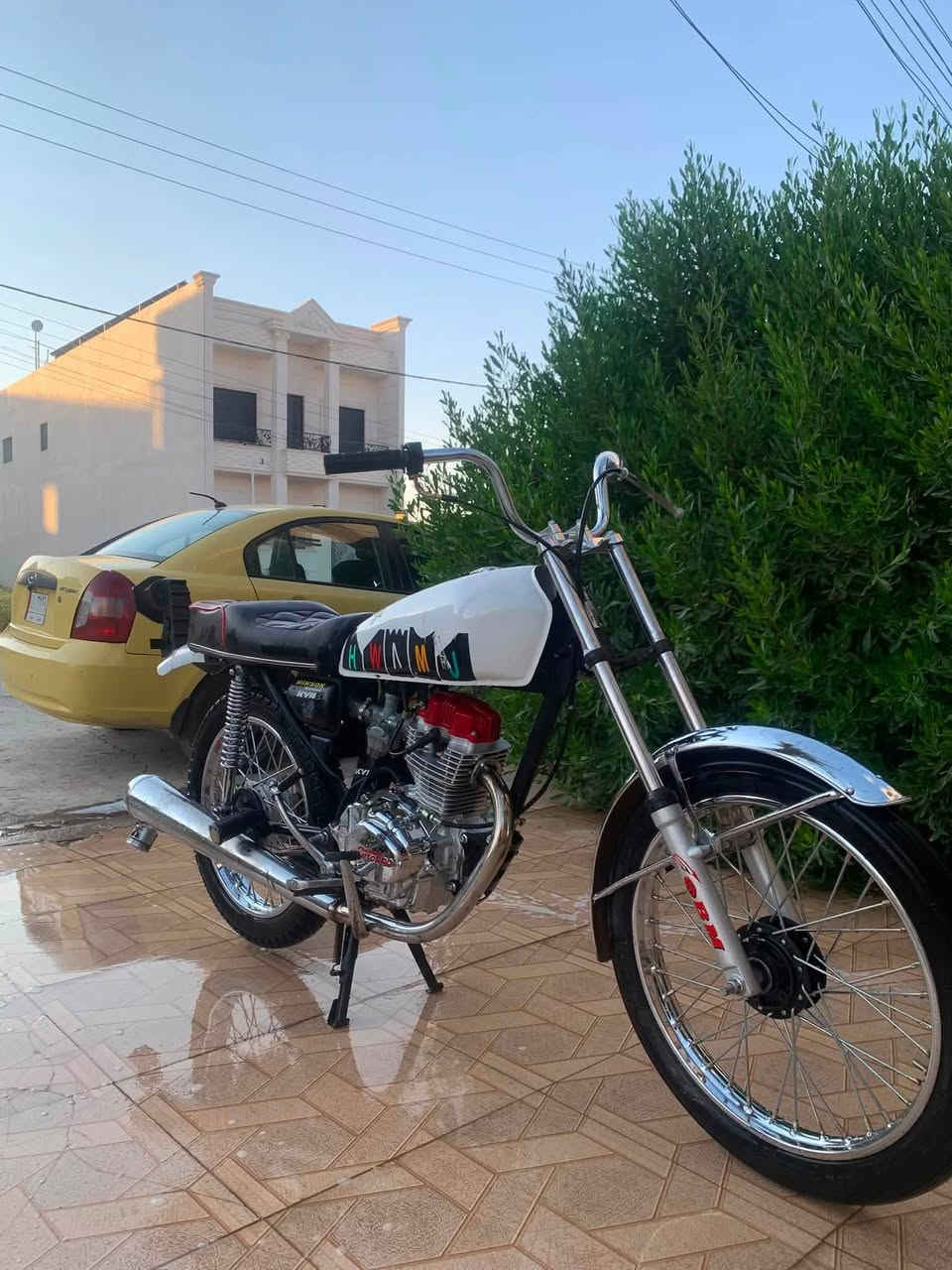 سلام عليكم 
تيربو موديل 25 دراجه شرط شلعه ومعدل نار دراجه نضيف كلش محرك ولفات فقط سعر 450 وبيها مجال‏‪***********‬‏
