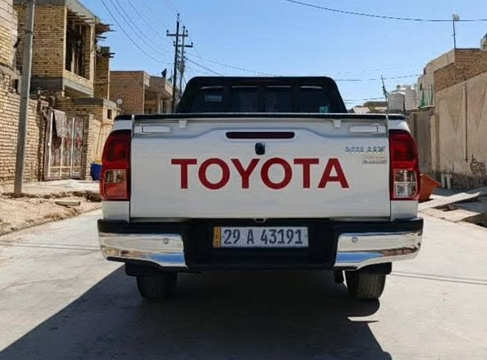 سلام عليكم للبيع تيوتا هايلوكس موديل 2024 ساز باب اول كير عادي فول مواصفات بنيد جكات باب بدي جكات تجوه بين لكشنات رقم واسط سنويه 2030 تحويل ثاني يوم مكفول كفاله عامه كير ومحرك مكفول وحداديه وتخم تاير جديده ماشيه 121 الف سعر 235 وبيه مجال حك جيه مكان سياره ذي قار قلعه سكر الاستفسار نتصال عله الرقم ***********
