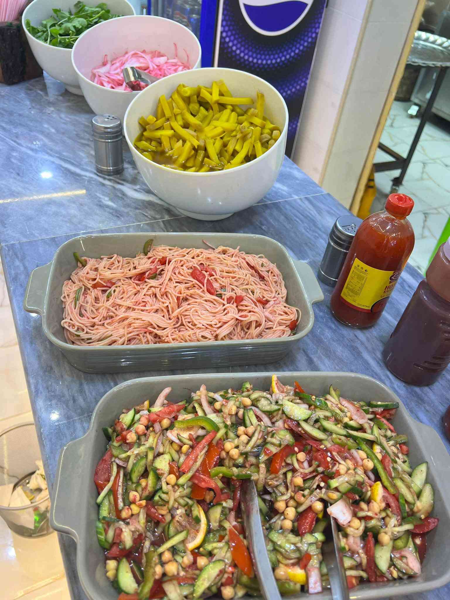 🥙 فلافل الساعة 🥙🕐
من أول لقمة… راح تعرف الفرق! 🤤🔥

🥙 فلافل مقرمشة وذهبية
🌿 مكونات طازجة
🥗 إضافات ونكهات على ذوقك
🔥 تحضير يومي وطعم أصيل
❤️ جودة نهتم بيها بكل لقمة

جوعان؟ 😋
لا تحتار… دگّت الساعة! 🕐

اطلب وجبتك وخلي يومك ألذ ❤️‍🔥

📍 مقابيل مدرسه البشير

‭***********‬

فلافل الساعة | وقت الطعم الأصيل 🥙🕐

#فلافل_الساعة #فلافل #مطاعم #أكل_عراقي #بغداد #أكل_لذيذ
