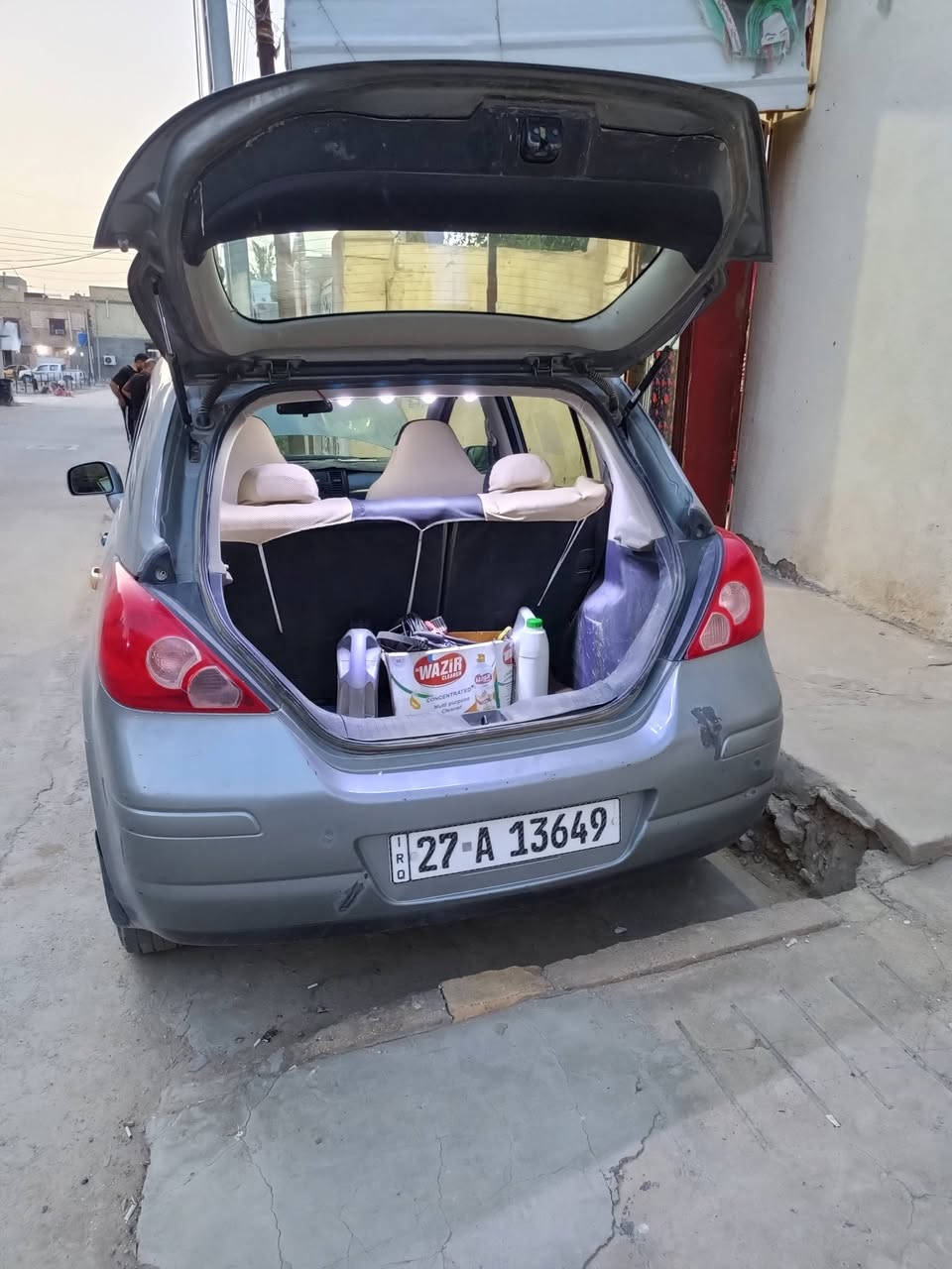 نيسان فيرسا للبيع 2009 
جاهزه نقص بس التبريد
السنوية الى 2030 بأسمي
المكان ..ناصرية
للاتصال ***********
متواجد بالفيس  السعر 
60 قابل للتفاوض
