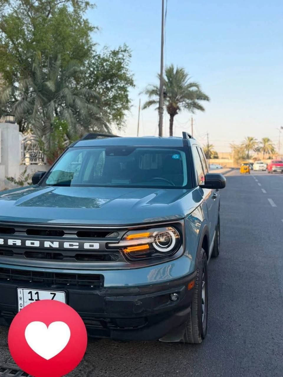 فورد برونكو مديل 2022 
وارد امريكي مستوردها على ايدي 
حادثها طخه سيطه جداً جداً بخشم البنيد فقط 
رقم بغداد 
محرك 1.500T 
مواصفات فول عدى الفتحه بصمه. شاشه كبيره. كامره خلفيه. كار بلي. حساس خلفي. رادار امامي. نقطه عمياء. تحكم مقود جهتين. مقاعد كهرباء + ندفئة. مثبت سرعه. مانع انزلاق. تحديد مسار. اناره LID. لد نهاري.
بلوجكتر حسب اتجاء العجلات + مواصفات اخرى
ماشيه 66 الف ميل
السعر تابعني واكتب رقم 1 في التعليقات 📬📩
مكان بغداد الشعب 
***********
