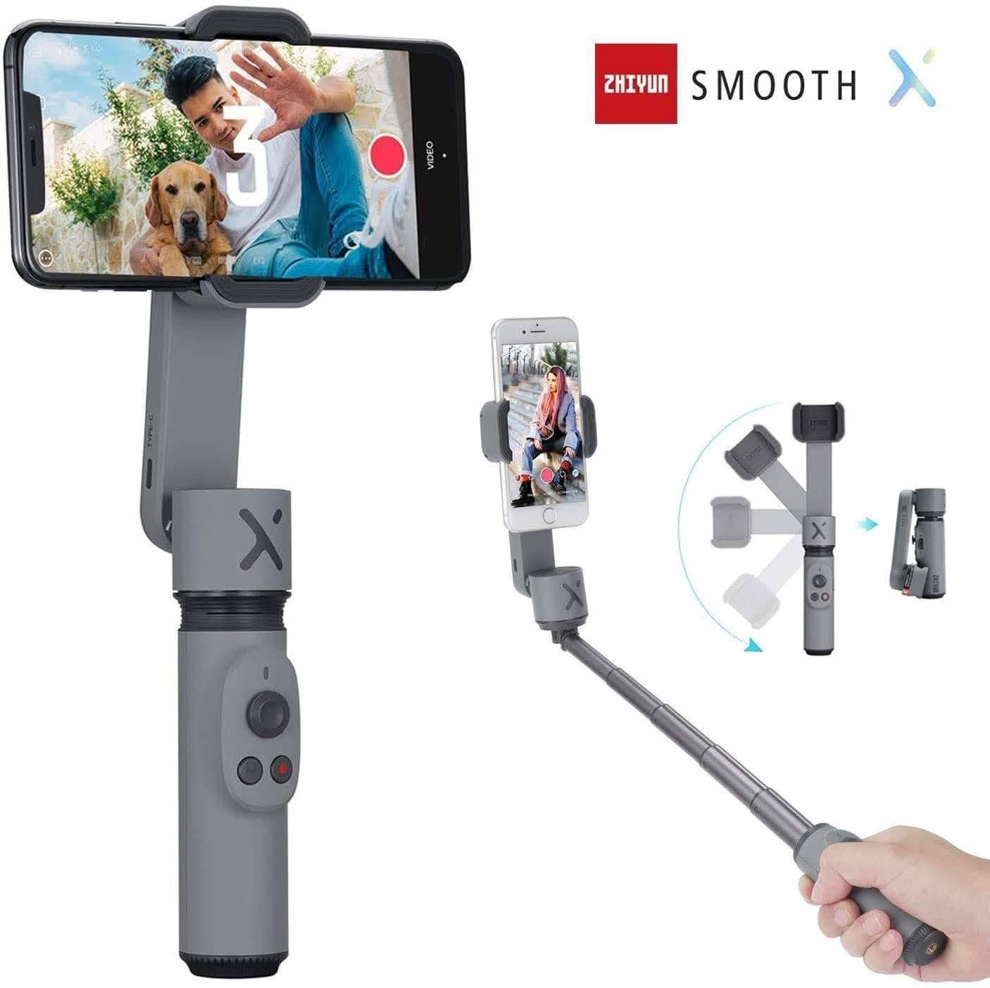 ZHIYUN SMOOTH X • مانع اهتزاز • عصا سيلفي