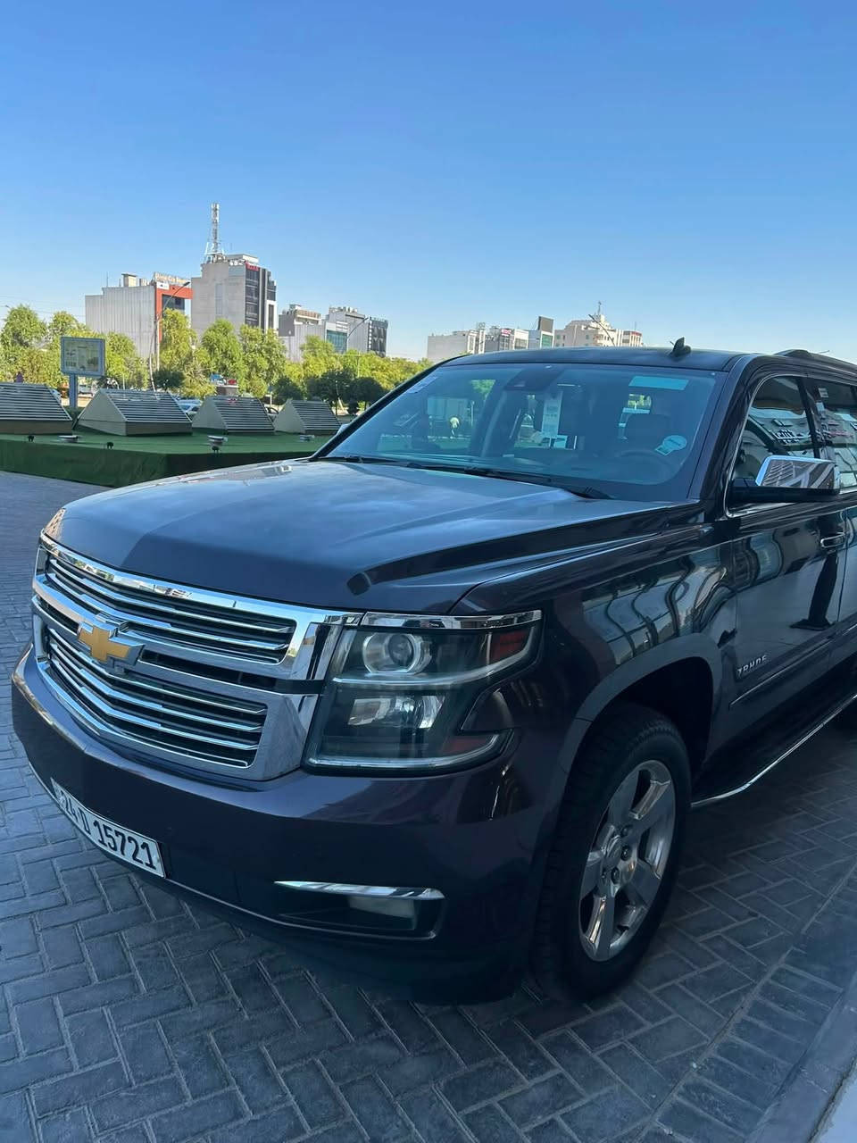 السلام عليكم
تاهو للبيع 2015  LTZ  VIB  فول مواصفات عدا الفتحة 

ماشية 112 مكفوله من الصبغ والتبديل بيها مكانين تعديل بارد و بيها جراد

السيارة كفالة من كير ومحرك  وتبريد كلة مكفول بشرط  برغي واحد ممفتوح بيهم بشرط 

مواصفات السيارة 

بصمة 

شاشة قاصة 

كشنات (تدفئة +تبريد)

كشنات كهربائي 

كشن منفصل سياحي (VIP)

مري شفط 

قفل صندوق كهربائي 

حساسات خلفية 

رادار امامي  

رادار جانبي 

نقطه عمياء 

تحديد مسار 

داتا شو 

كشن هزار 

جكات جوبلس 

دواست بانزين كهربائي 

ستيرن كهرباء 

 السعر 280 ومجال 

مكان السيارة اربيل /شارع 40 / معرض اوتو براند 

علي ***********
