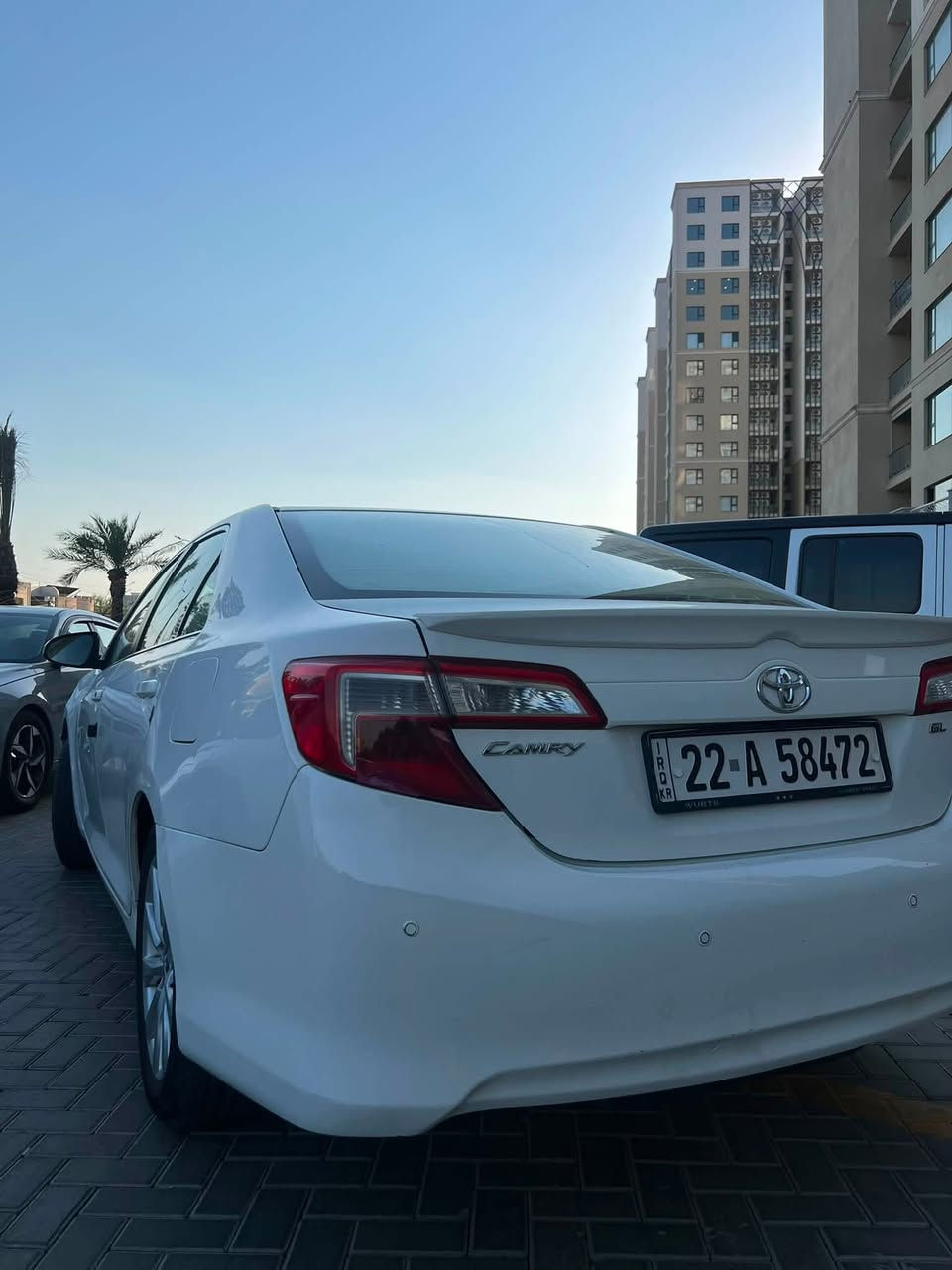 Camry
وكالة ساز اربيل   GL  
2014
اربيل (بأسمي) 
سياره نضيفه وع ايدي  استخدام شخصي  
مواصفات الGL 
شاشه/مري كهرباء/سماعات الdip/كامره/ico / منضومة زنون كامله /LED/ حساسات / كشافات نهاري / قطعتين تبريد / تبريد مركزي منضومه وكالة ساز /عازل حراره 
كير محرك حداديه ميكانيك كهربائيات (كفاله كفاله)
بيها بابين صبغ اثر شخط وصبغتهن وكاله 
السياره نضيفه وحلوه ونصبتها احلى من الصوره وكامله دينار متصرف عليها 
السعررر 135 وبيها مجال للطيبين
مكانها بغداد المنصور 
***********
