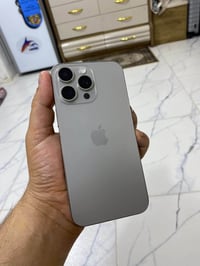 آيفون ١٥ برو ماكس • ٢٥٦ • بطارية ٨٧٪