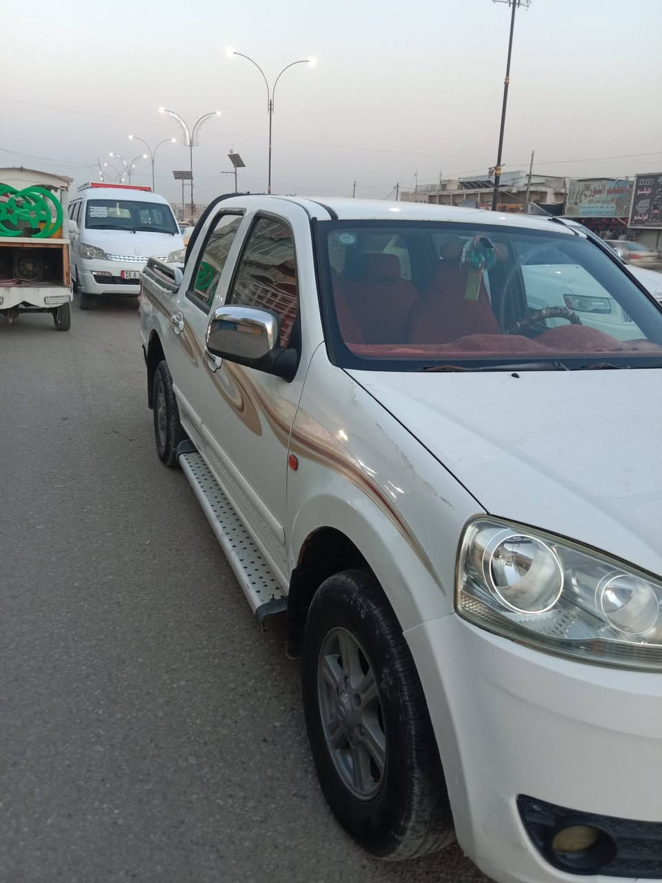 بيكب كريت ويل رقم قادسيه موديل ٢٠١٤ سنويه ل٢٨ مكفوله من الضربه والتبديل والصبغ كير ومحرك وتبريد وحداديه مكفولات موجوده بالحله حي نادر سعر ٦٥ وبيه مجال الاتصال ***********
