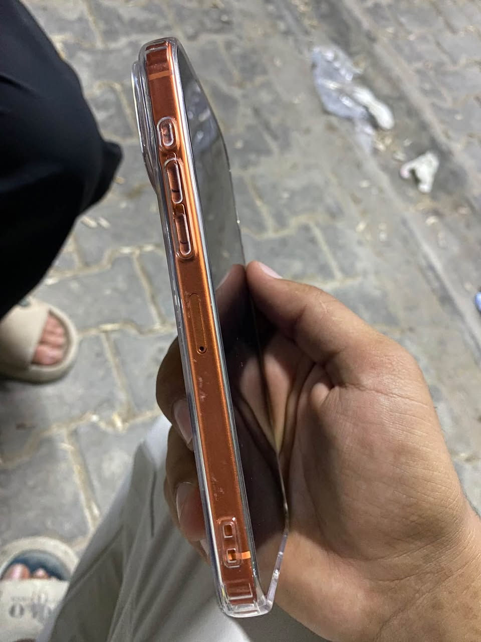 سلام عليكم آيفون 14 برو ماكس تحوير بالكامل إلى 17 برو ماكس بطارية 81 شرق اوسط دبل خط ZA/A ذاكرة 256 مكاني نجف بيع أو مراوس السعر 875 وبي مجال بسيط رقمي ‪ ***********‬
