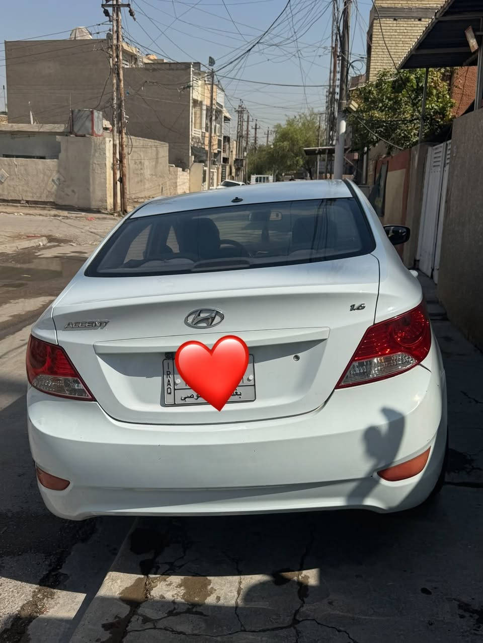 السلام عليكم اكسنت ١٤ خليجي مكفولة
البارد والخدوش موضحة بل منشور 

محرك ١٦٠٠ قطرتين 

محرك وكير خير من الله 

تبريد بي مشكلة عل اغلب غاز منقصة .

رقم بغداد الماني والسنوية ل ٢٨ .

ماشية ٢٠٠

السعر شدة
***********
