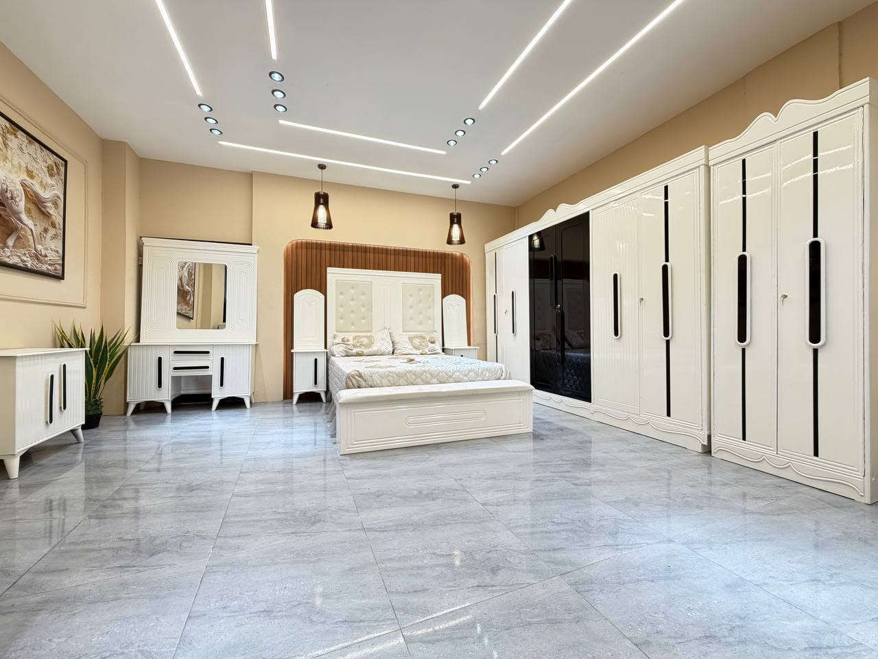 عرررررض لمده ٣ 
ايام فقط 925😍 

غرف نجاره عراقيه 💯💯

تتكون من 9  قطع 

عرض الكنتور 3 و20سم

ارتفاع الكنتور 2 و20سم

السرير بلوك ٦ ارجل

طول السرير 200 سم 

عرض السرير 160 سم 

الضهر براغي

😍😍لمده ٣ ايام فقط
*********** للحجز والاستفسار مراسله الصفحه الرئيسيه 
#توصيل جميع محافظات العراق
