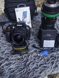 نيكون 5300D • عدسه 18-55 • عدسه 70-300