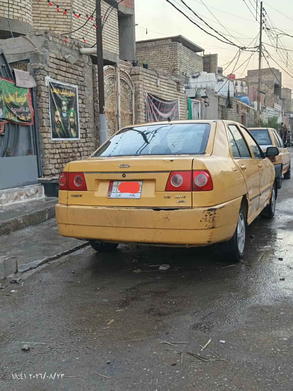 سلام عليكم شيري كوين البيع موديل 2011 رقم بغداد مكان سياره بغداد رقم ***********
