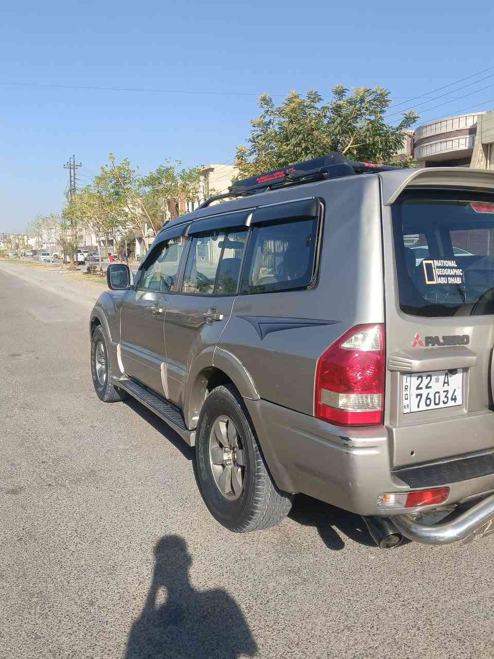 باجيرو 2001 محدثه 2007كامل داخل و خارج سنتر لوك صندوك كهربائي شاشه وكاميرا خلفيه تايرات تخم جديد صدر امامي نظيف كير ومحرك شرط النظافة رقم اربيل بيها بعض الملاحظات السعر65$وبيها مجال تبريد عاطل  بسمي ***********شهداء البياع
