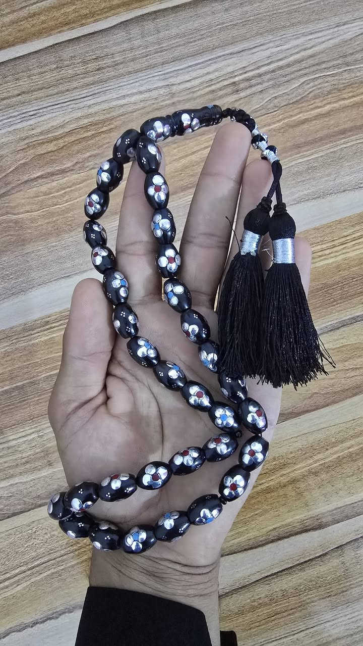 سبح نارجين • ١٢مللي • ٣٣خرزة