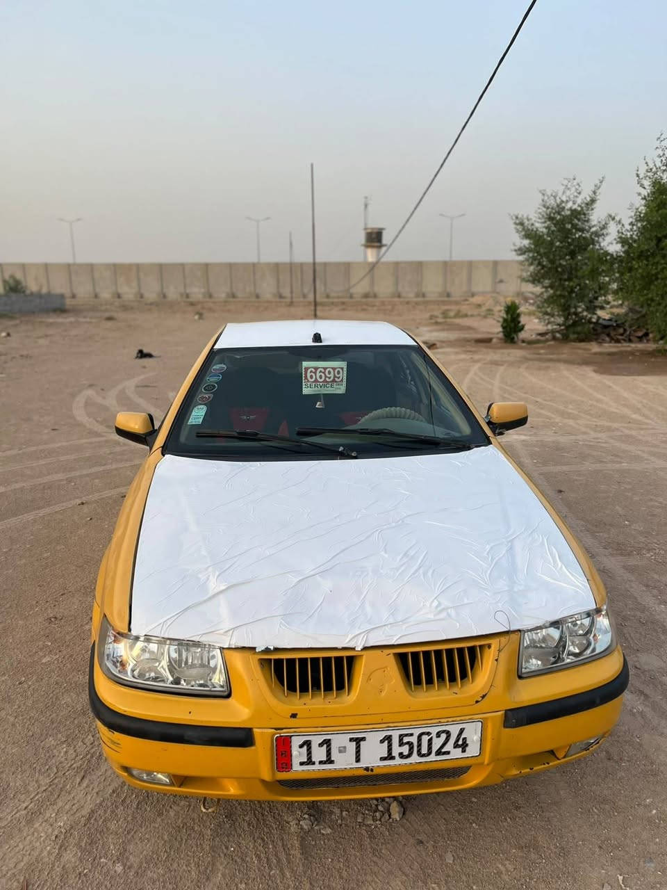 سمند ٢٠١٢ • نضيفه • رقم بغداد