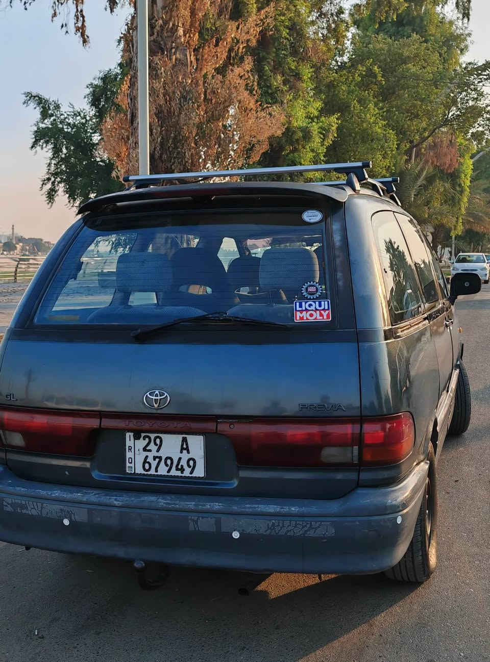 للبيع تويوتا بريفيا موديل 1992 ايسر بلادي بدون ضرر وصبغ بلاديه محرك 2400 اربعه سلندر كير عادي بلادي تبريد شغال  حدتديته كامله جديده داخل مخمل بلادي نظيف
سياره نظيفه وبلاديه كشنات سياحي دبل سلايد روف ثلاجه شغاله دشبول نفخ جام كهرباء رقمه واسط دولي تحويل مباشر 
مكانه بغداد الكرخ والسعر 45 ورقه *********** بغداد, العراق
