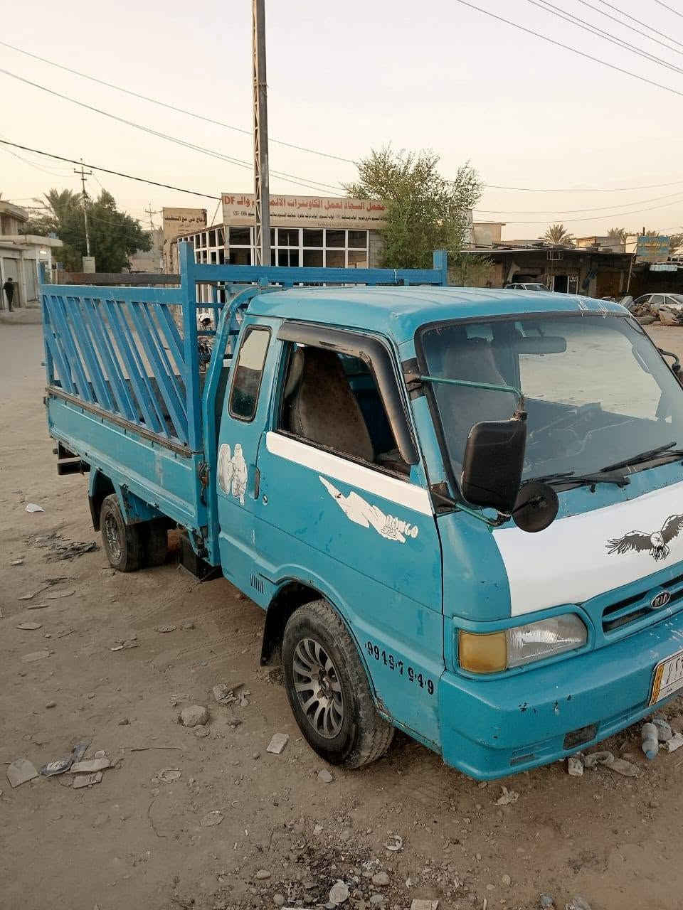 سلام عليكم كيا بنكو مديل 96 رقم ديالى سنويه 27 شرط التحويل
سياره خير من الله السعر 53وبيها مجال نشاء الله 
مكاني ديالى بعقوبه تقاطع القدس  ***********
