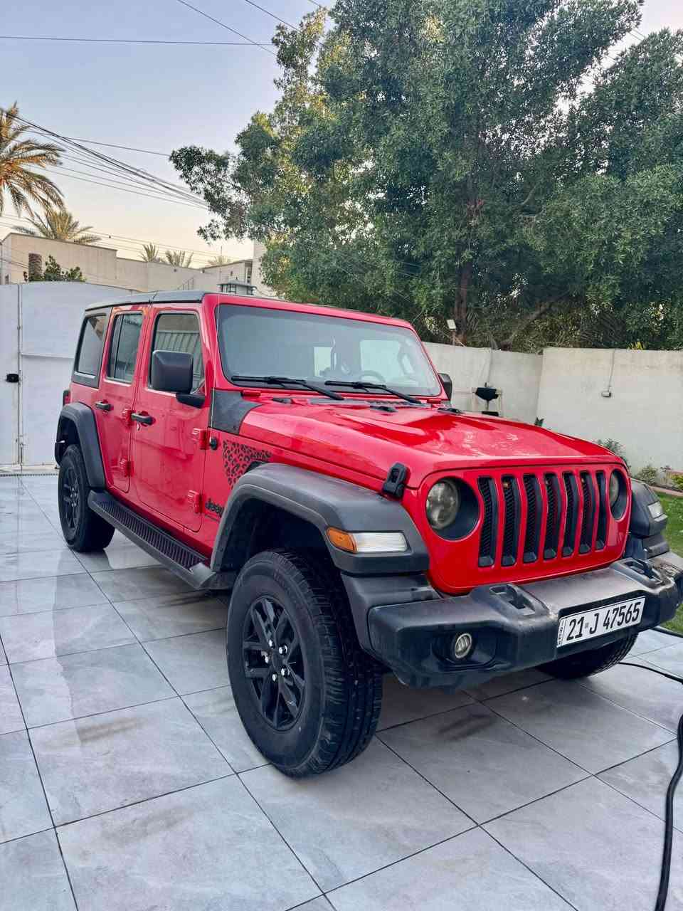 جيب رانكلر موديل 2023
ماشيه 37 الف ميل
رقم سليمانيه 
سبورت انلمتد شاشه وكيجات ديجتال وبصمه ترحيب
تخم تاير مشلن جديد
 بدون صبغ او بارد او تعديل او ايرباك
الحادث دعاميه بلاستك فقط 
مكانها بغداد حي الجامعة
السعر 29 الف 
واتس اب فقط ***********
