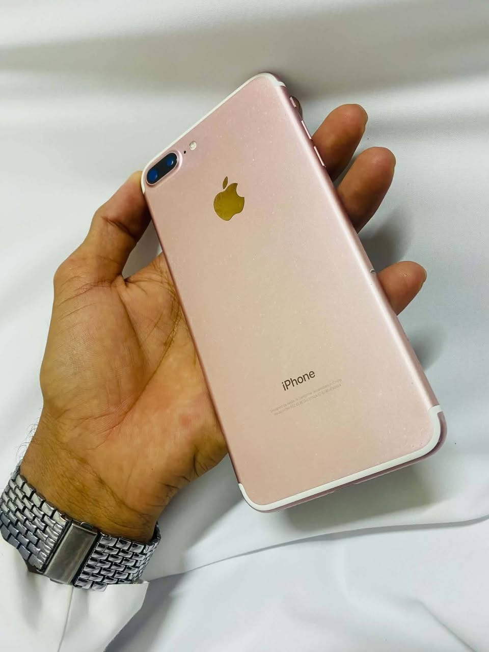 📱 iPhone 7 Plus 128GB 

💾 ذاكرة 128GB
🔋 بطارية 73%
🔒 ما مفتوح ولا مفكوك، شرط
✨ نظيف وحالته مبينة بالصور

🔄 مراوس مباشر بجهاز بجهاز
❌ بدون فرق
***********
