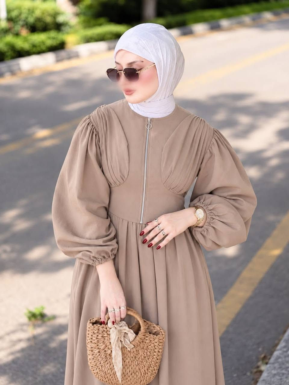 اونسكم بل موديلات لحلوه 😍خامه شيفون  لقياسات 38-40-44-42-48-46 توصيل جميع لمحافضات
