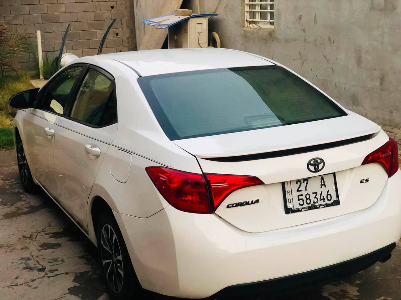 السلام عليكم
كورلا للبيع 2018 

وارد امريكي se

مواصفات معروفه 

مكينه 1800

تحكم استيرن 

رادار امامي 

حجر بيئه

ويل كروم 

لايت زنون لد امامي

شفتات استيرن

شاشه كامره خلفيه 

كير ومحرك مكفولات وخير من الله 

تبريد ثلج ❄️ 

حادثه مدكر وبنيد وقبق الصندوك بي صبغ اثر ضربه خفيفه

رقم (ذي  قار) بأسمي مشروع وطني تحويل وين ماتريد 

بكاني( البصره )

سعره 130$ 

مامتواجد على الفيس 

رقم ***********
