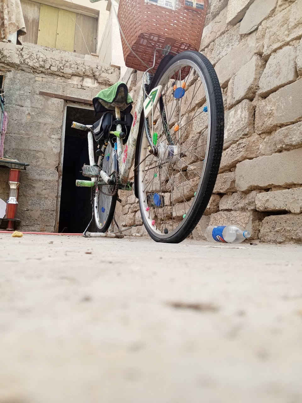 السلام عليكم بايسكل بناتي البيع نضيف نقصه بس جوب الكدام وبايدر السعر 100 بكاني بغداد بلزعفرانيه ***********
