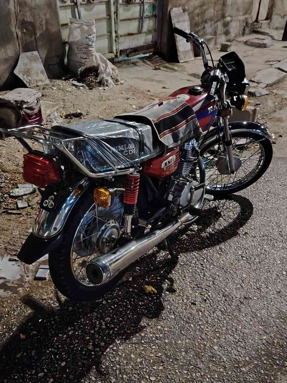 السلام عليكم
دراجه 4 كير نامه شبه اصلي بوري رفيع للبيع موديل 2023 نضيفه اخت جديده كلها شغاله هورن وشاير ولايت وبكلايت مكينه مامفتوحه ستعمال قليل اوراق سكنر الدراجه سعر 650 بيها مجال
#مكاني_كربلاء_حي_العسكري
((***********☎️))
واتساب ماسنجر رجان لي ما يشتري لا يجي
