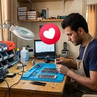 اشتي ١ • شاشة أصلية • خدمة بالبيت
