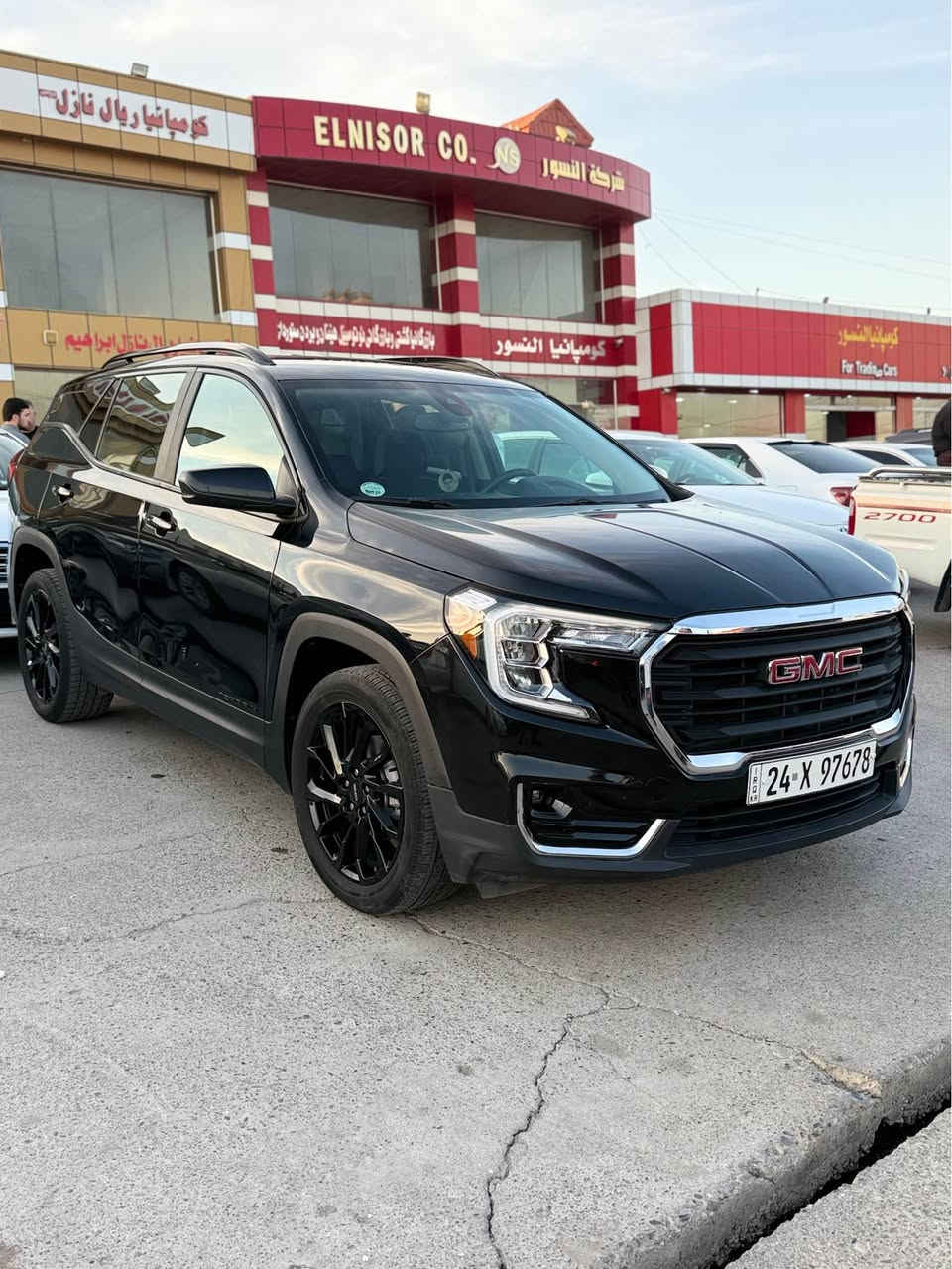 GMC terrain  ✅
موديل 2024
لون: اسود

💸سعر فقط (175$) 🔥

ممشى 33 الف كيلو متر ✅

🔴 الضرر:بوند دواخل

السيارة زيرو مال شركة👍

دواخل و ايرباكات بشرط✅

تحويل و غرامات نفس الوقت ✅
عنوان زاخو  
للتواصل واتساب موجود على هذا الرقم✅

☎️ *********** زاخو, دهوك
