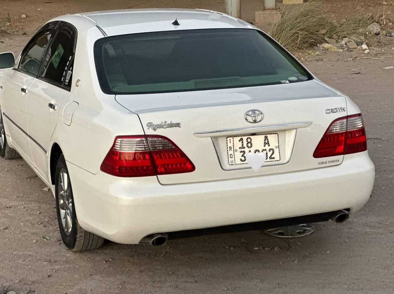 سلام عليكم للبيع كراون شاهين موديل 2006 
كفاله عامه عراق ويابان ماشيه 84 الف جديده بحاله الوكاله سياره تسجيل جديد باسمي رقم بابل سعرها 152 وبيها مجال قليل ***********
