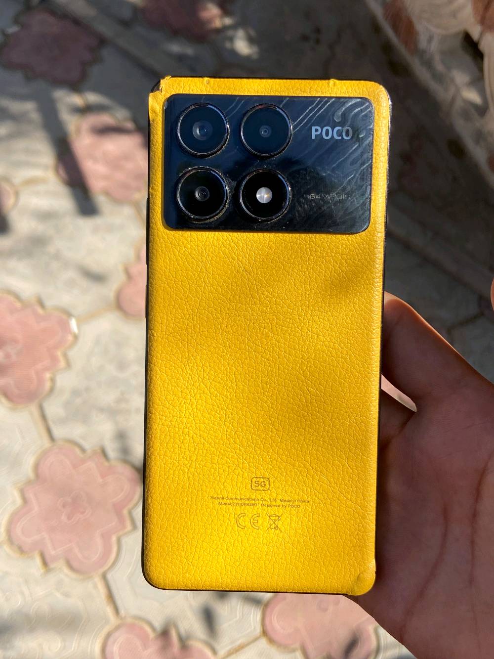 Poco x6 pro 5g
ذاكره. 512

رام 24 كيكا 

العاب على اعلى فريمات 

وتر على وضع الشركه ما مفتوح ابد بس الضهر مشلع شويه يتبدل ب10 

بطاريه ممتازه 

الجهاز كامل ملحقات كارتونه وشاحنه 

اريده مراوس بايفون واذا عجبني سعرك ابيع

واتساب ***********